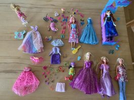 Barbie Set mit Puppen und viel Zubehör