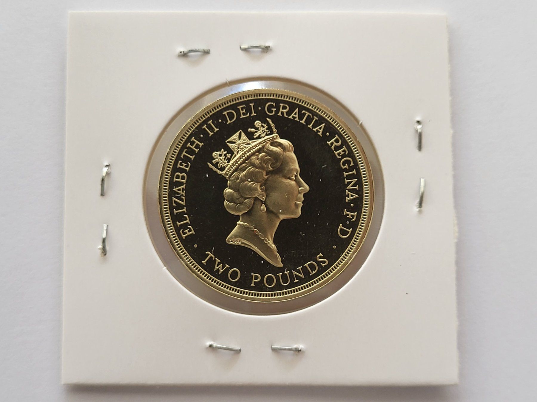 Alle Münzen: 2 Pounds Gedenkmünze 1989 PP – Neu (gemäss Beschreibung) aus Pravidondaz von LVtik 1