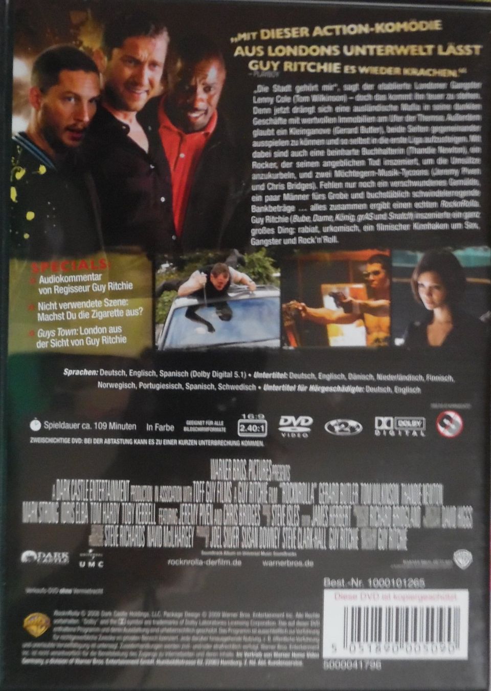 Tutti i DVDs: Rock n Rolla – Usato da Bellinzona venduto da Luna093 2