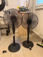 Lot de 2 ventilateurs sur pied