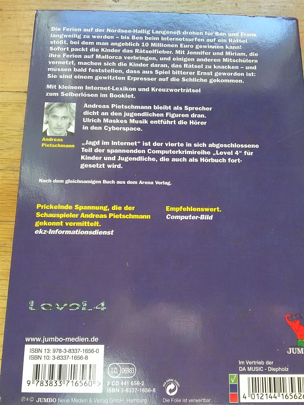 CD: Jagt Im Internet Level (4)    > Andreas Schlüter < – Usato da St. Gallen venduto da elk2020 3