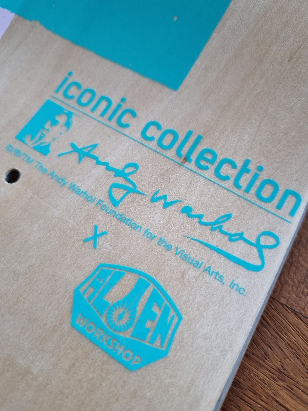 Skateboards: Skateboard deck Alien Workshop Andy Warhol autoportrait – Usato da La Chaux-de-Fonds venduto da rsaunier 2