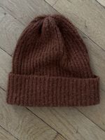 Strickmütze rostorange