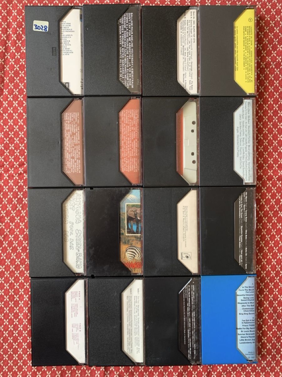 Musicassette: Lot de 16 cassettes audio . Vintage – Usato da Prilly venduto da Sissi_1009 6