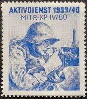Soldatenmarke 2.WK, Mitrailleur Kp IV/80, Wi Inf 451