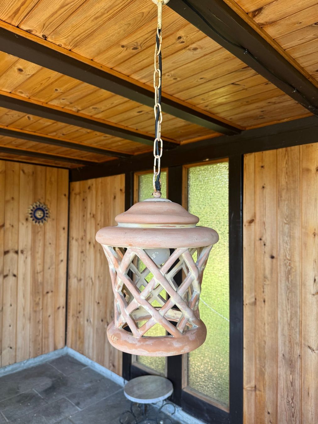 Lampadari & plafoniere: Gartenhängelampe aus Ton – Usato da Oberrohrdorf venduto da ker_5h67 3