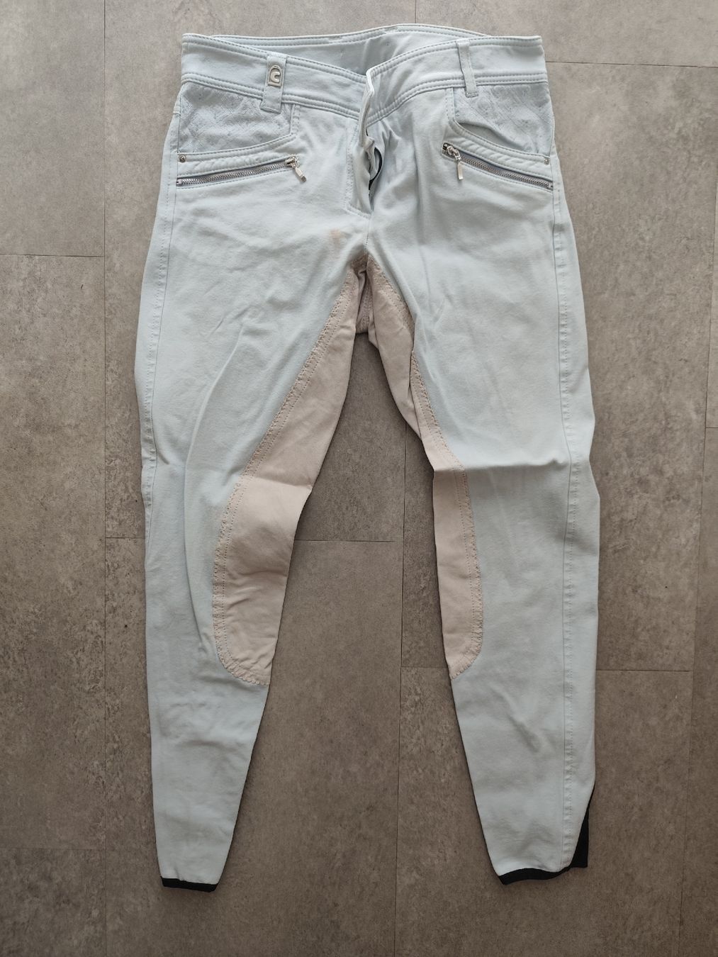 Pantaloni: Cavallo Sommer-Reithose Coretta mint-lightgrey, Gr. 38 – Usato da Muri b. Bern venduto da Vuissens