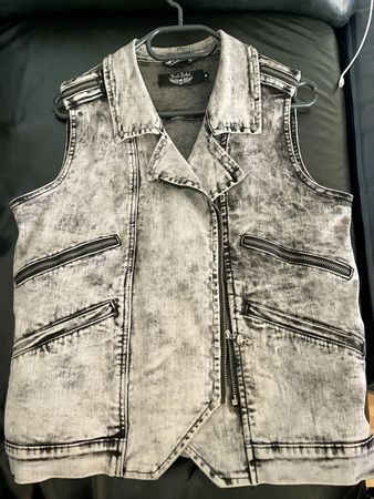 Rock Rebel Weste, Gr. M, punk / rock Gilet