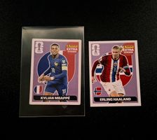 Panini WM 2026 Extra Sticker Kylian Mbappé Erling Haaland