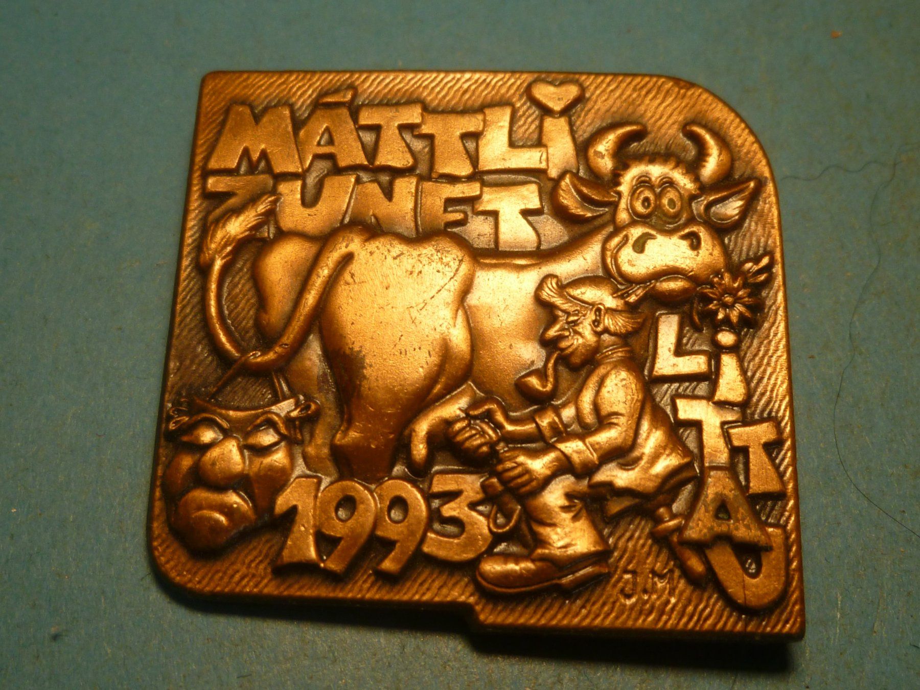 Placchette & Badge: LITTAU 1993 BRONZE – Usato da Ried (Muotathal) venduto da Mandarin02