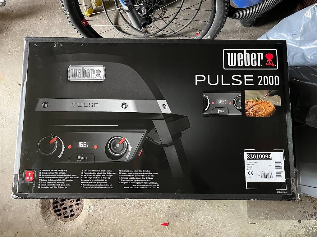 Weber Griglie: Elektrogrill Weber Pulse 2000 - Neu – Nuovo e nell'imballaggio originale da Laufen venduto da rocketrouge 1