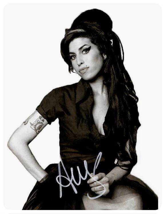 Autographe Original AMY WINEHOUSE | Kaufen Auf Ricardo