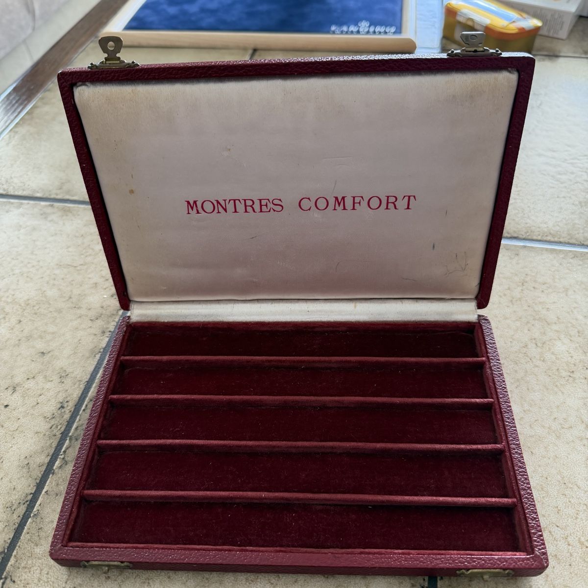 Scatole porta orologi: Vintage Uhrenbox – Usato da Holderbank AG venduto da Chlaus54 1