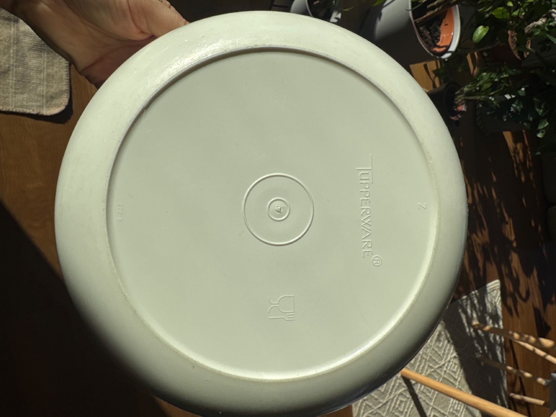 Tupperware Behälter & Ähnliches: Tupperware Schüssel mit blauem Deckel gebraucht – Gebraucht aus Bülach von Mellinchen30 4