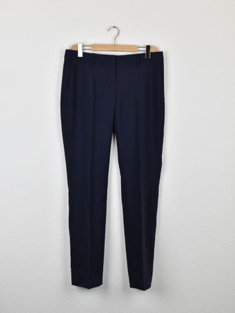 Windsor Stoffhose, blau, Gr.40, 100% Schurwolle, neuwertig