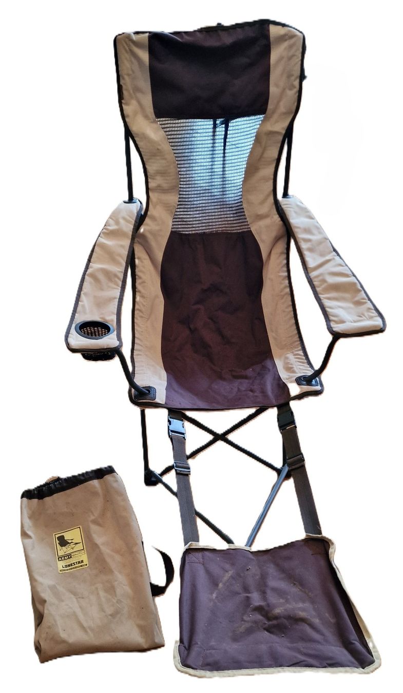 Sedie: Chaise de camping Pliable Avec Repose-Pied – Usato da Onex venduto da Pascalito_01