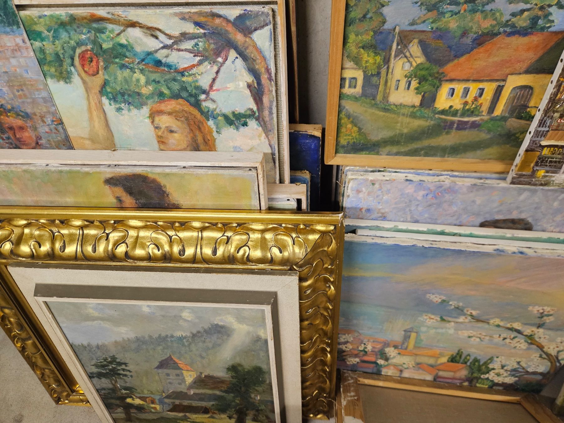 Dipinti: Ölgemälde Sammlung, ca. 70 Stück – Usato da Rieden AG venduto da sam5432 6