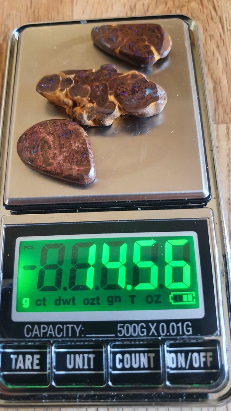 Edelsteine: 3 Boulder Opal – Gebraucht aus Flawil von Naphtali 7