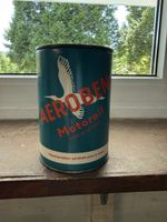 Voll Öldose AEROBEN Rarität Sammlerstück