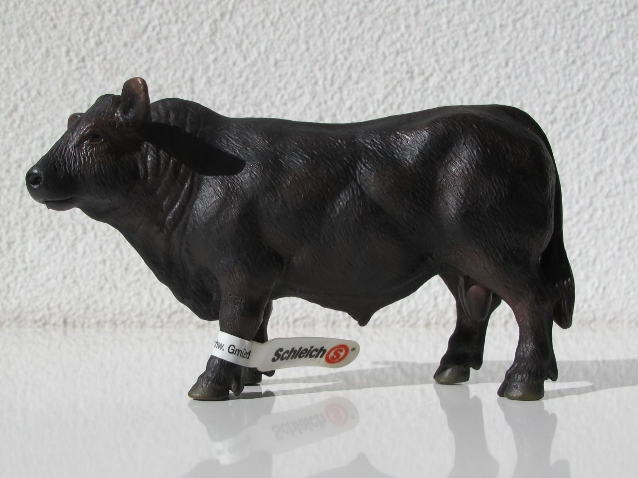 Schleich Figuren: Schleich 13766 Black Angus Bulle, Stier – Gebraucht aus Vilters von hedi00