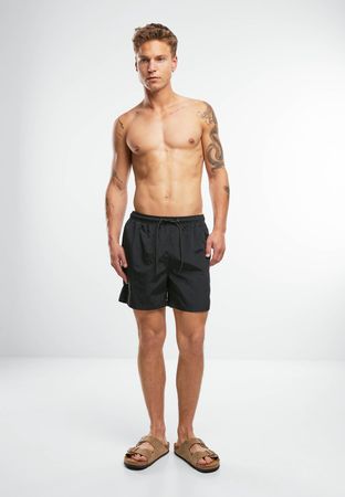 BRANDIT Swimshort Basic Schwarz & Olive M