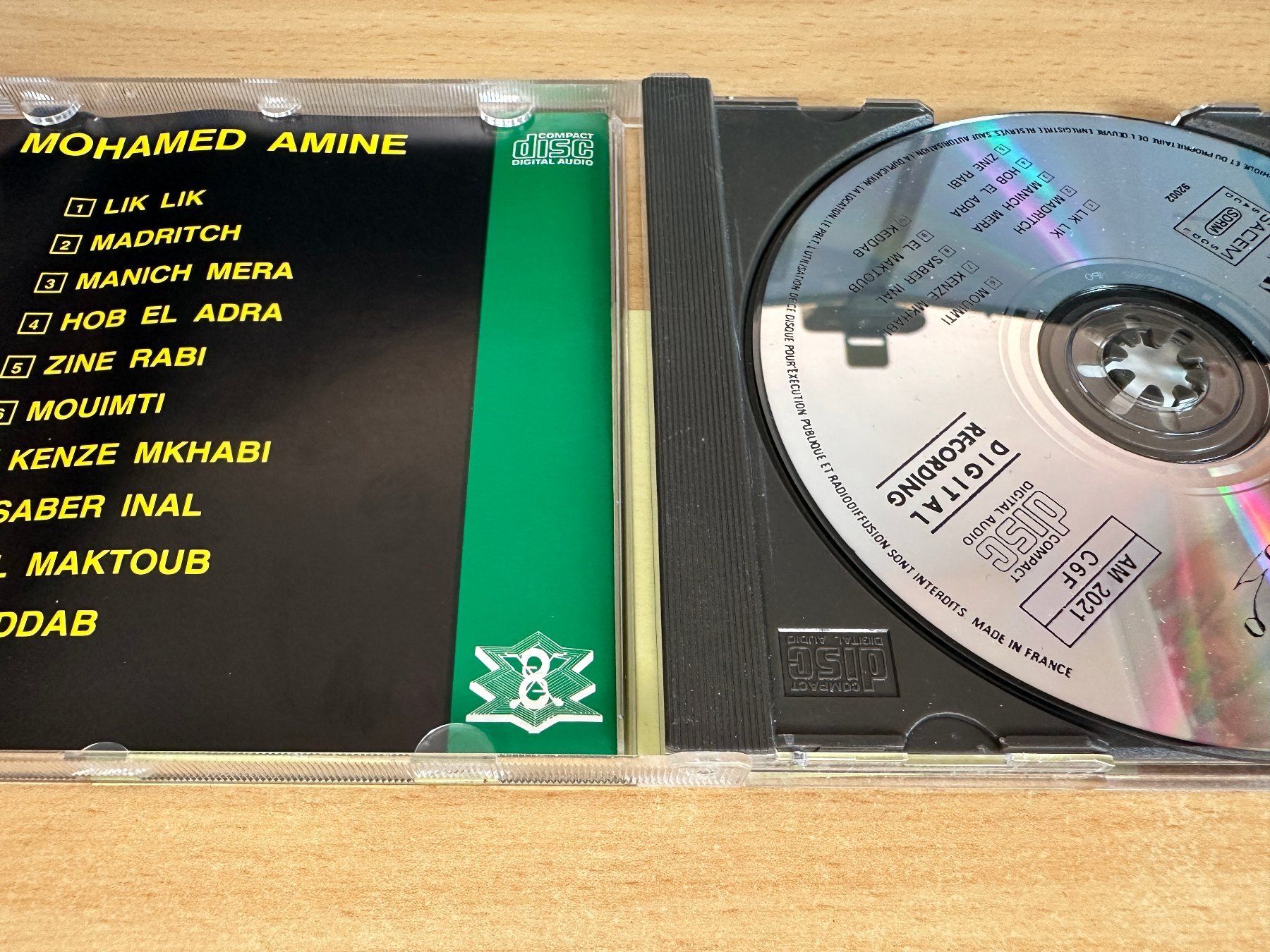 CD: Mohamed Jaballah Amine – Usato da Rikon im Tösstal venduto da Alpenmutz 2