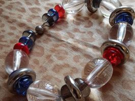Vintage TOP Lucite Acrylharz Kette 80er Jahre