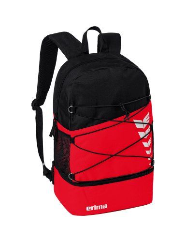 Erima Zaini: Rucksack Erima rot-schwarz – Nuovo e nell'imballaggio originale da Meggen venduto da Mmvmmmvm