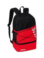 Rucksack Erima rot-schwarz