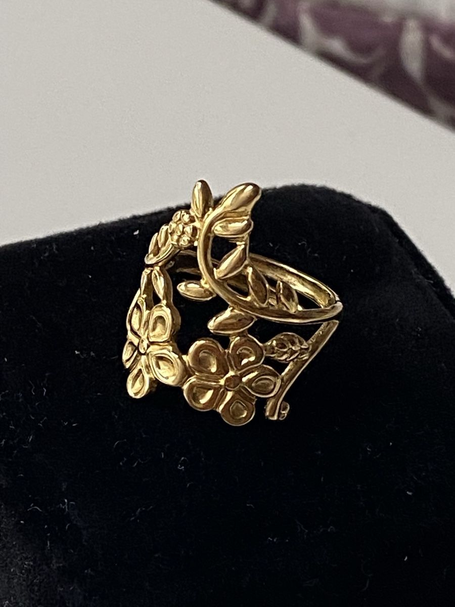 Anelli: 18KGP Blume Edelstahl Ring – Nuovo (secondo la descrizione) da Givisiez venduto da dor_xb9k 2