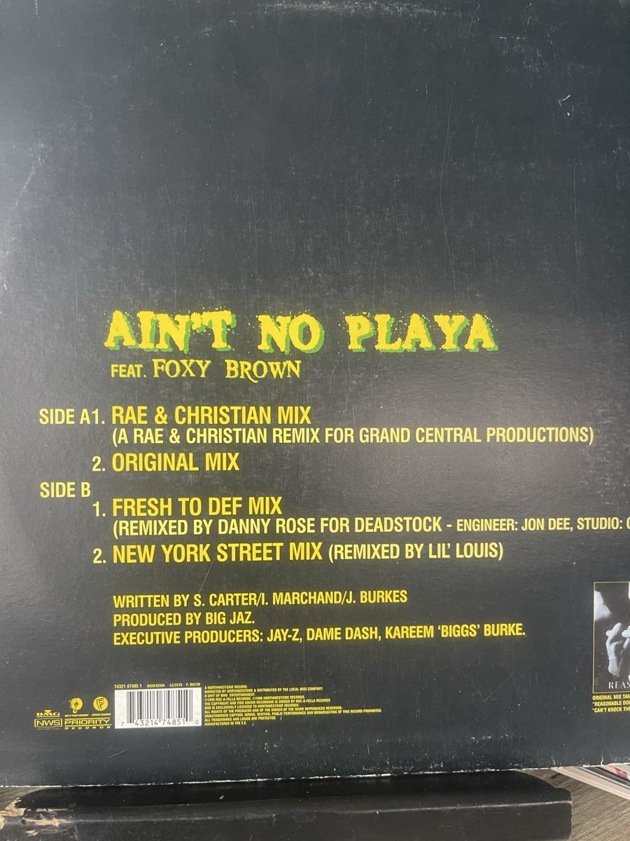 Vinyles: Jay-Z / Aint No Playa  – D'occasion à Dagmersellen par stonefinger 1