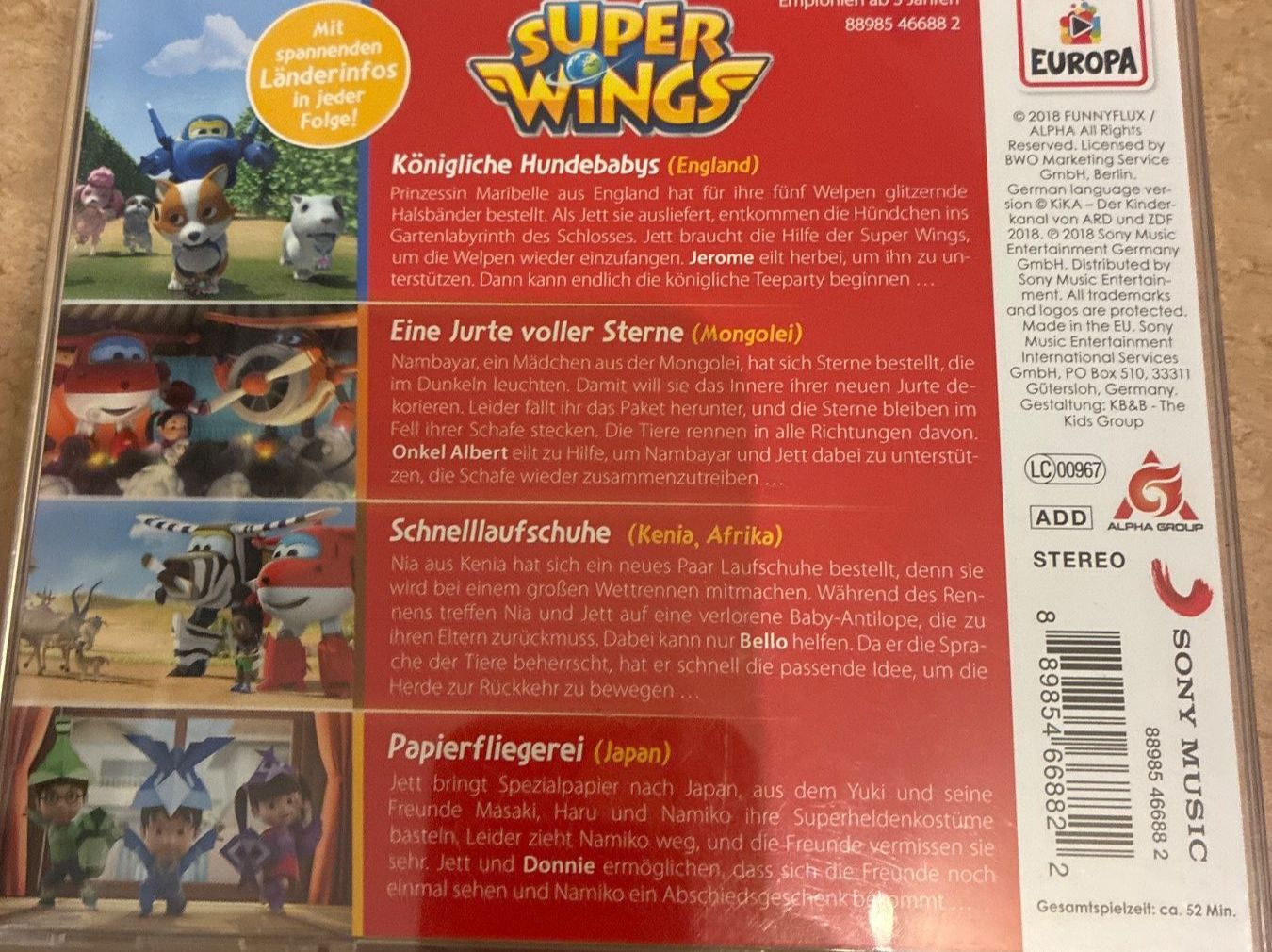 CD: CD- Super Wings- Vol.3 - Schnelllaufschuhe – Usato da Guntershausen venduto da Gloominati 1