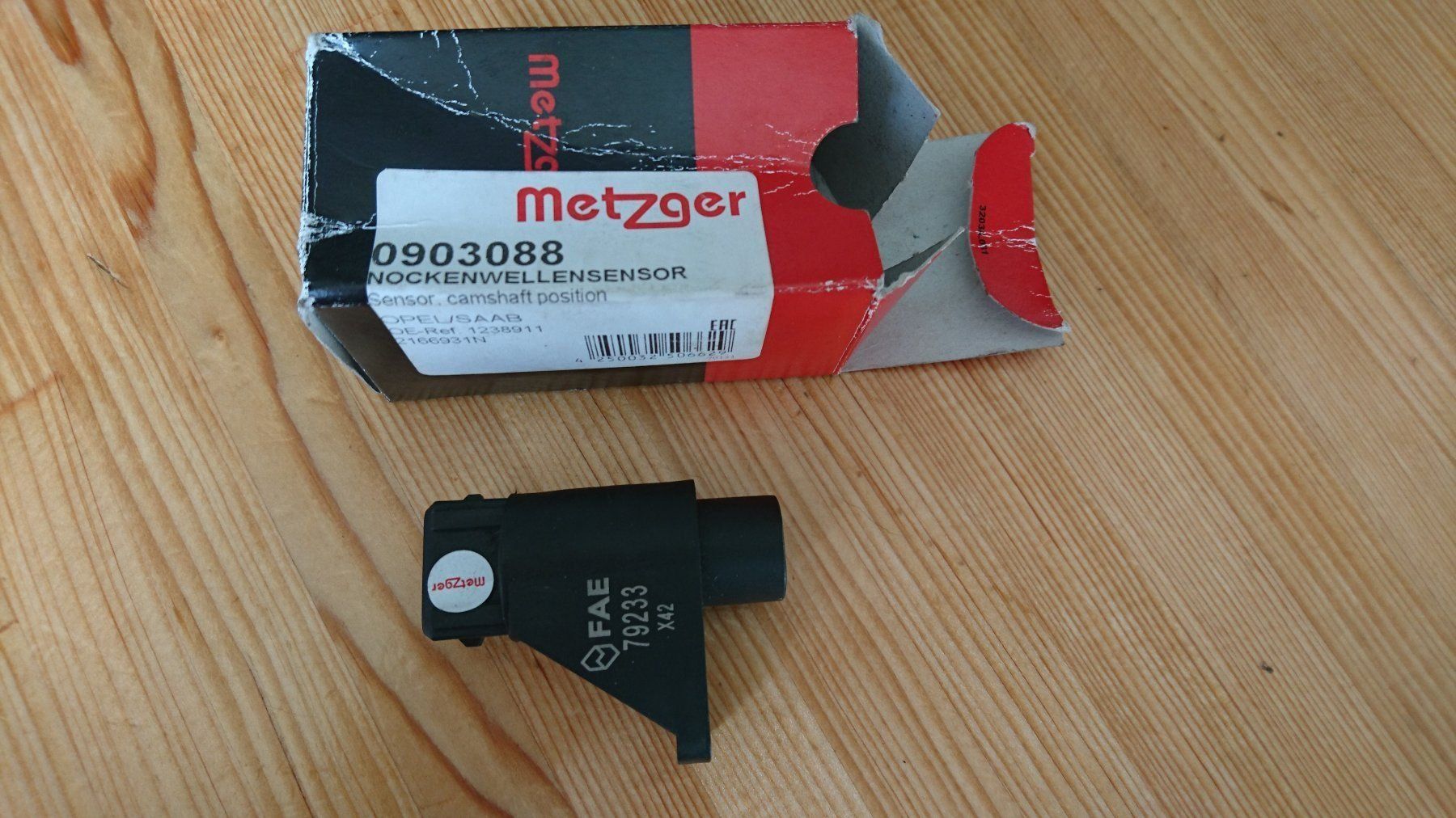 Opel Tutti pezzi di ricambio auto: Opel  Omega / Saab  95  Nockenwellensensor – Nuovo e nell'imballaggio originale da Münchwilen TG venduto da Gandalf126 1