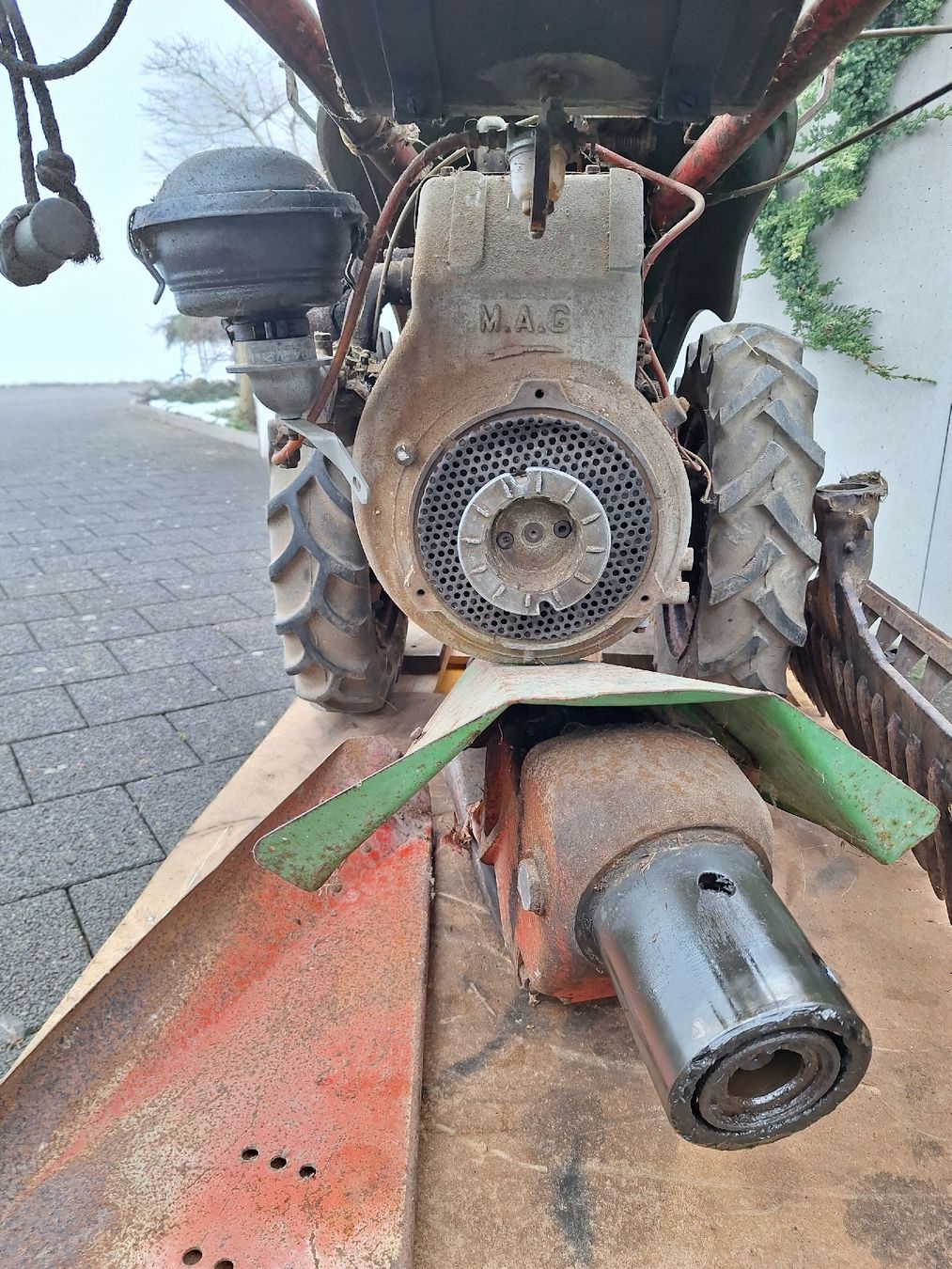 Rapid Trattori: Rapid Motormäher Einachser Traktor – Difettoso da Auw venduto da Zuendapp1952 3