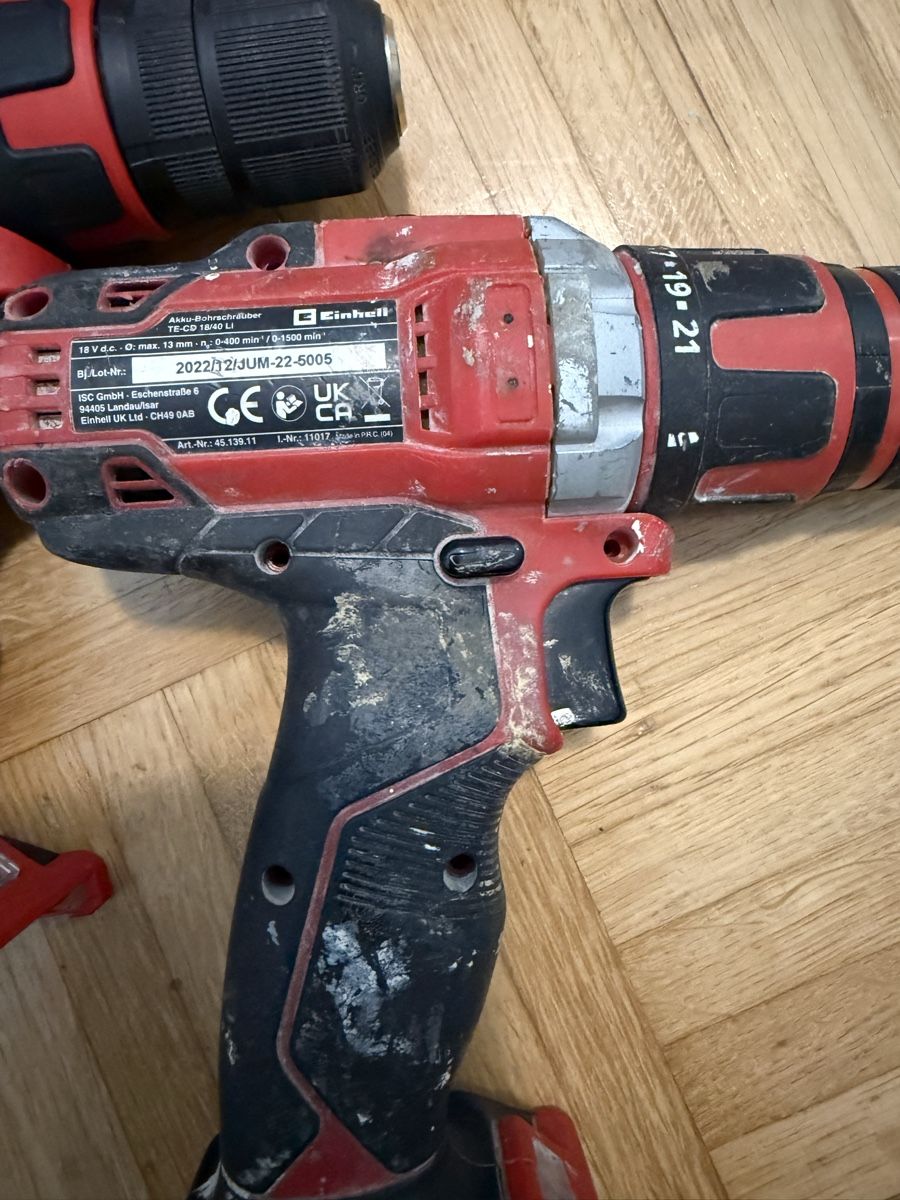 Einhell Trapani: 2x Einhell Akku- Bohrschrauber Verkauft als Defekt  – Difettoso da St. Gallen venduto da besi97 5