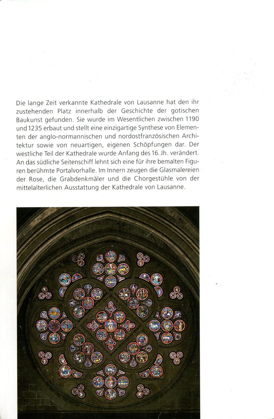 Bücher: Lausanne, Kathedrale, Kunstführer – Gebraucht aus Aarau von Elmaar41 1