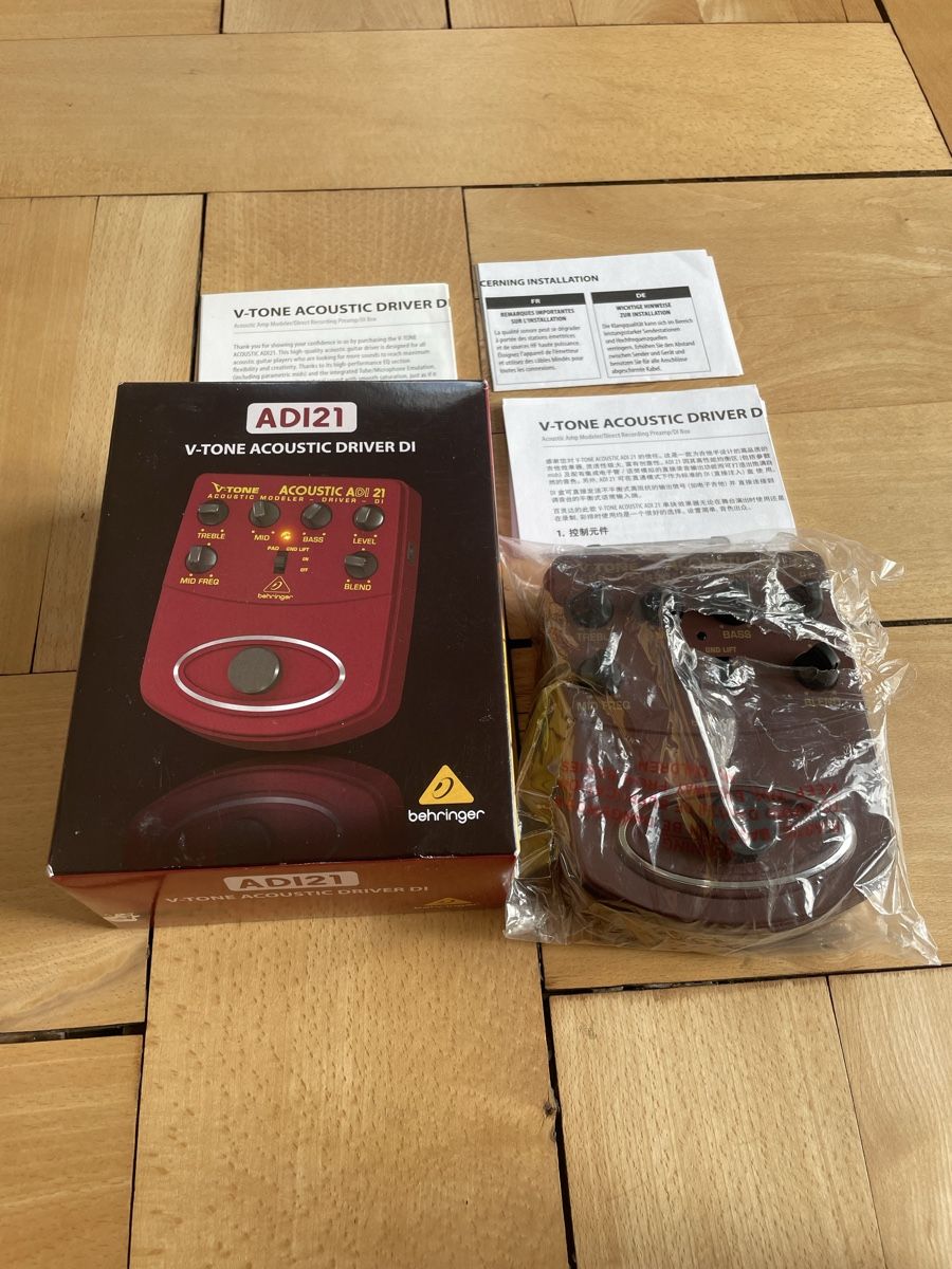 Behringer Strumenti musicali: Behringer ADI21 Amp Modeler / DI / Preamp – Usato da zürich venduto da simonritchie 2