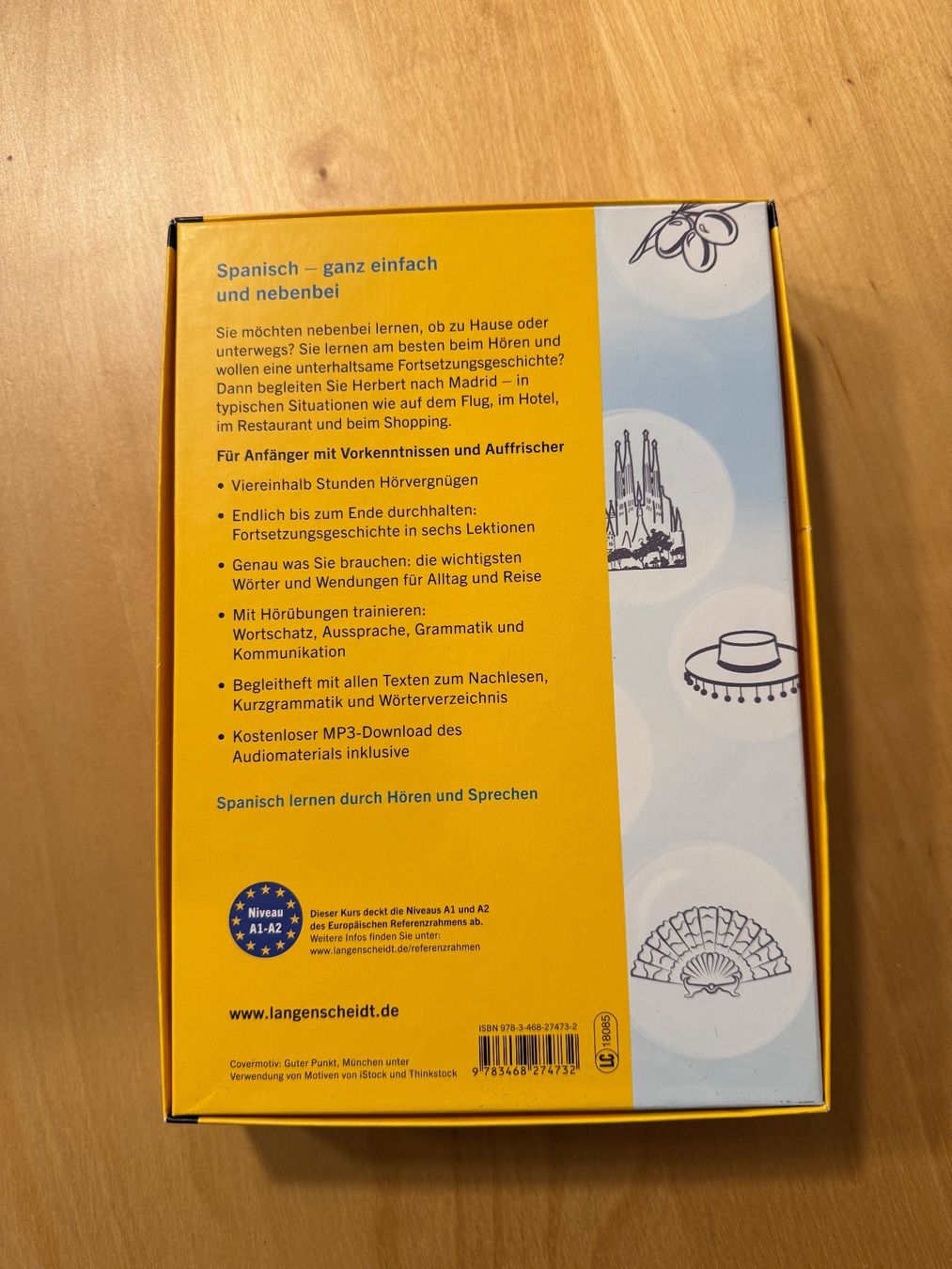CDs: Spanisch Audio-Kurs mit 4 CDs & Begleitheft – D'occasion à Goldach par Hibiskus23 2