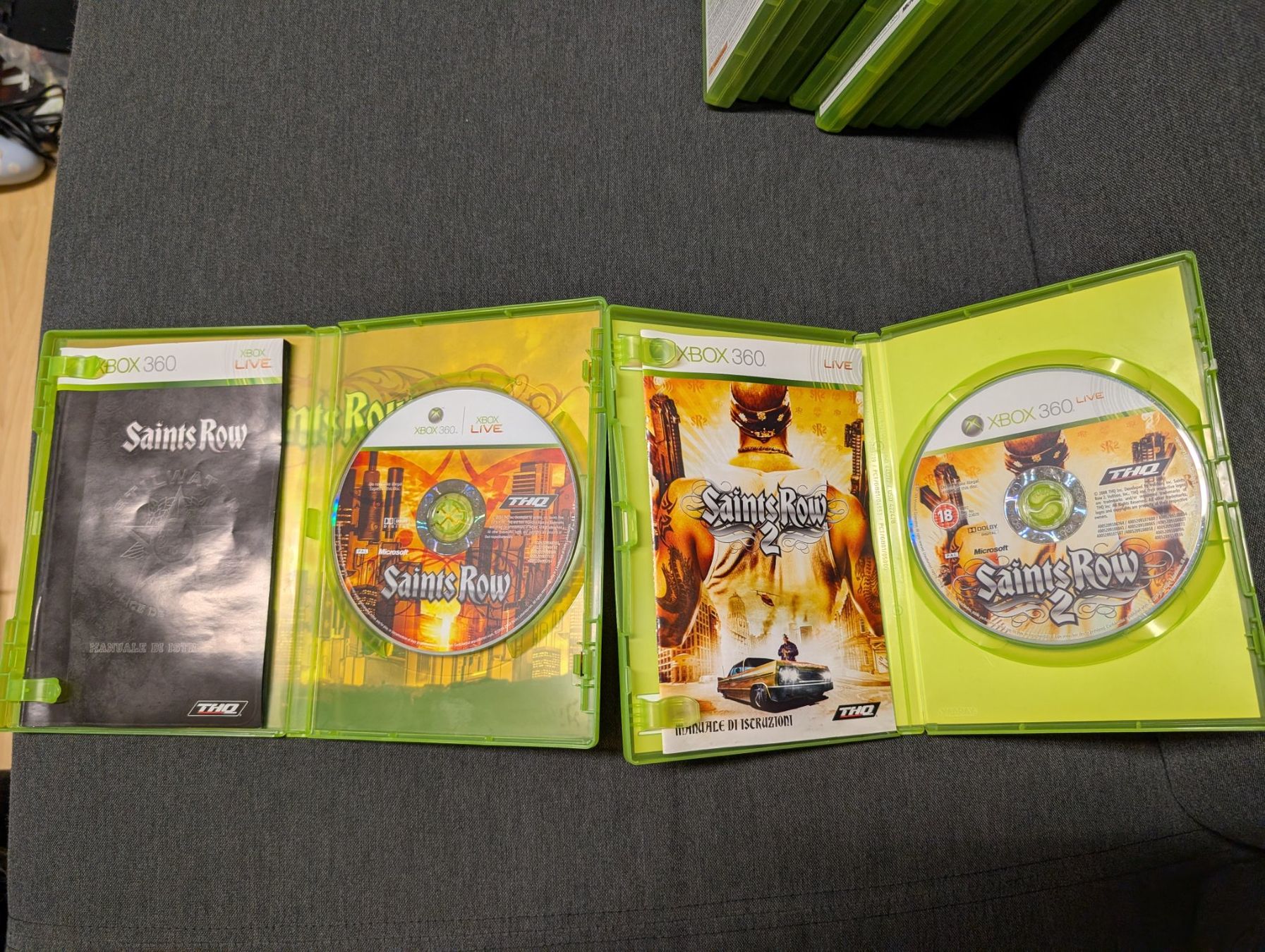 Spiele: Saints row bundle (saints row, saints row 2)Xbox 360 – Gebraucht aus Giubiasco von Ticinerd 2