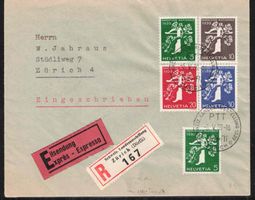 1939 Landi,  FDC französisch "6.V.39"