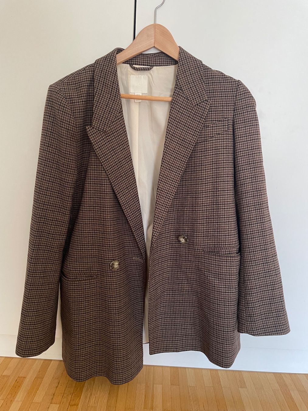 H&M Giacche: Veste marron pied de poule S – Usato da Vevey venduto da mar_nts2