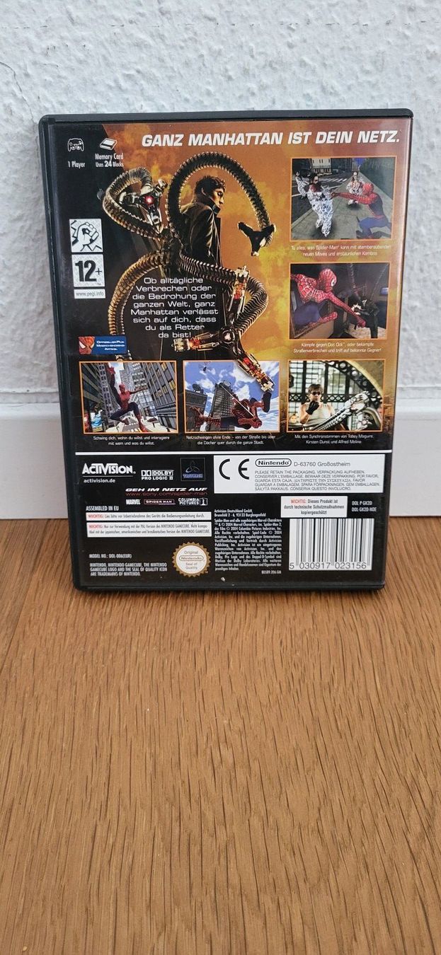 Nintendo Giochi: Nintendo GameCube - Spider-Man 2 – Usato da Münsingen venduto da DigitaleSpielecke 1