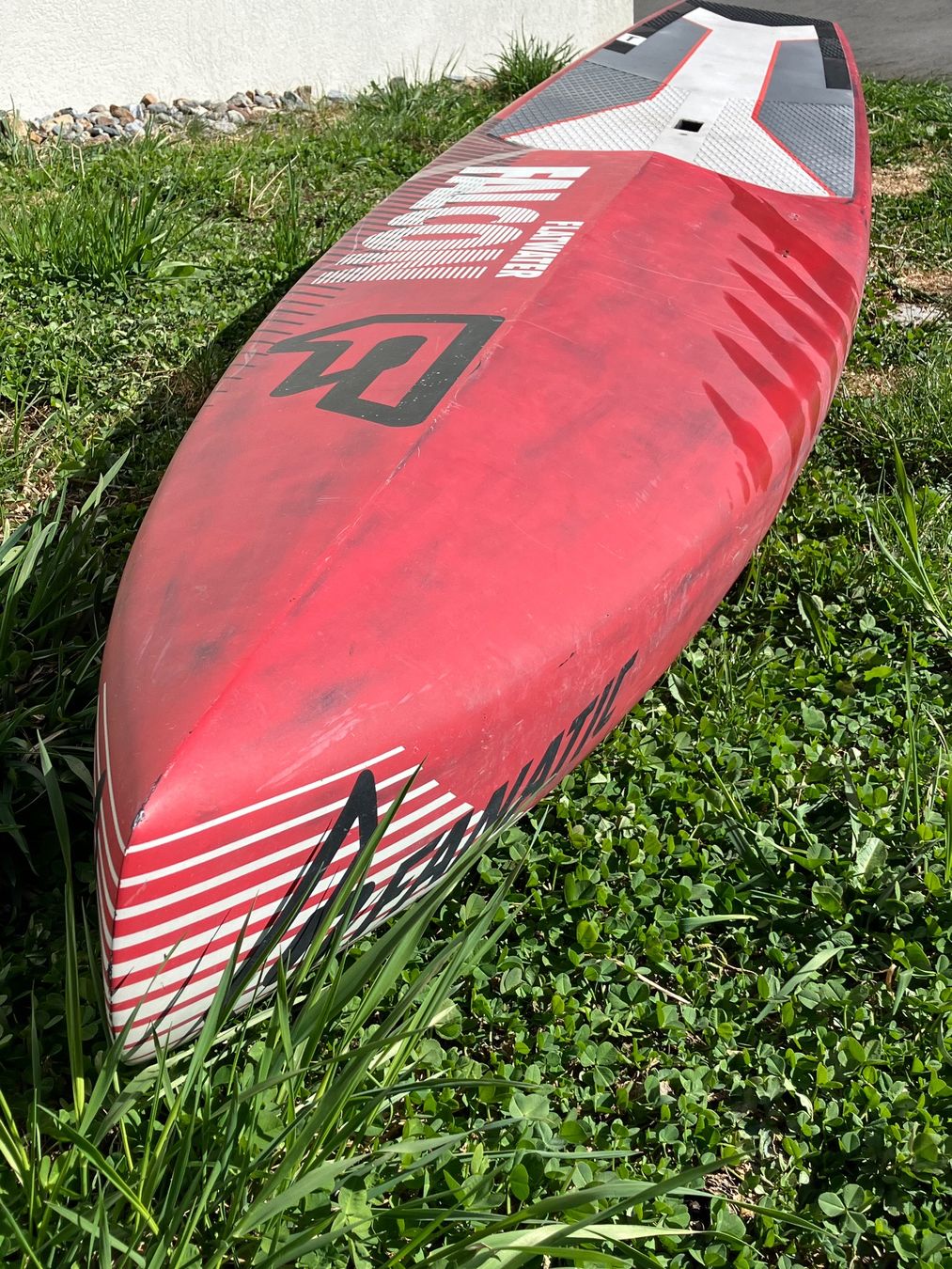 Surfboards & Schwimmbrette: Stand Up Paddle Falcon Flatwater 14' Race-Hardboard – Gebraucht aus Davos Clavadel von panorama01 3