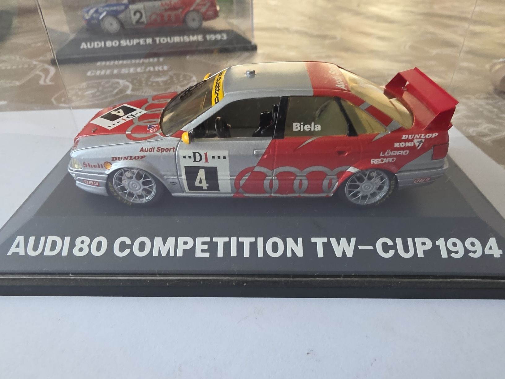 Audi Modellini d'auto: Audi 80 Competition TW-Cup 1994 – Nuovo e nell'imballaggio originale da Alpnach Dorf venduto da Claudio1488