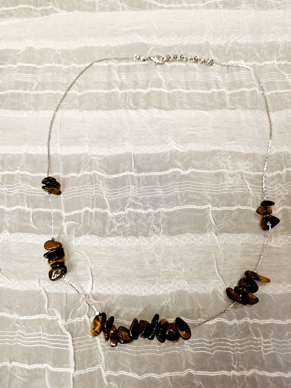 Catenine: Edelsteinhalskette – Nuovo e nell'imballaggio originale da Dietikon venduto da Eleda