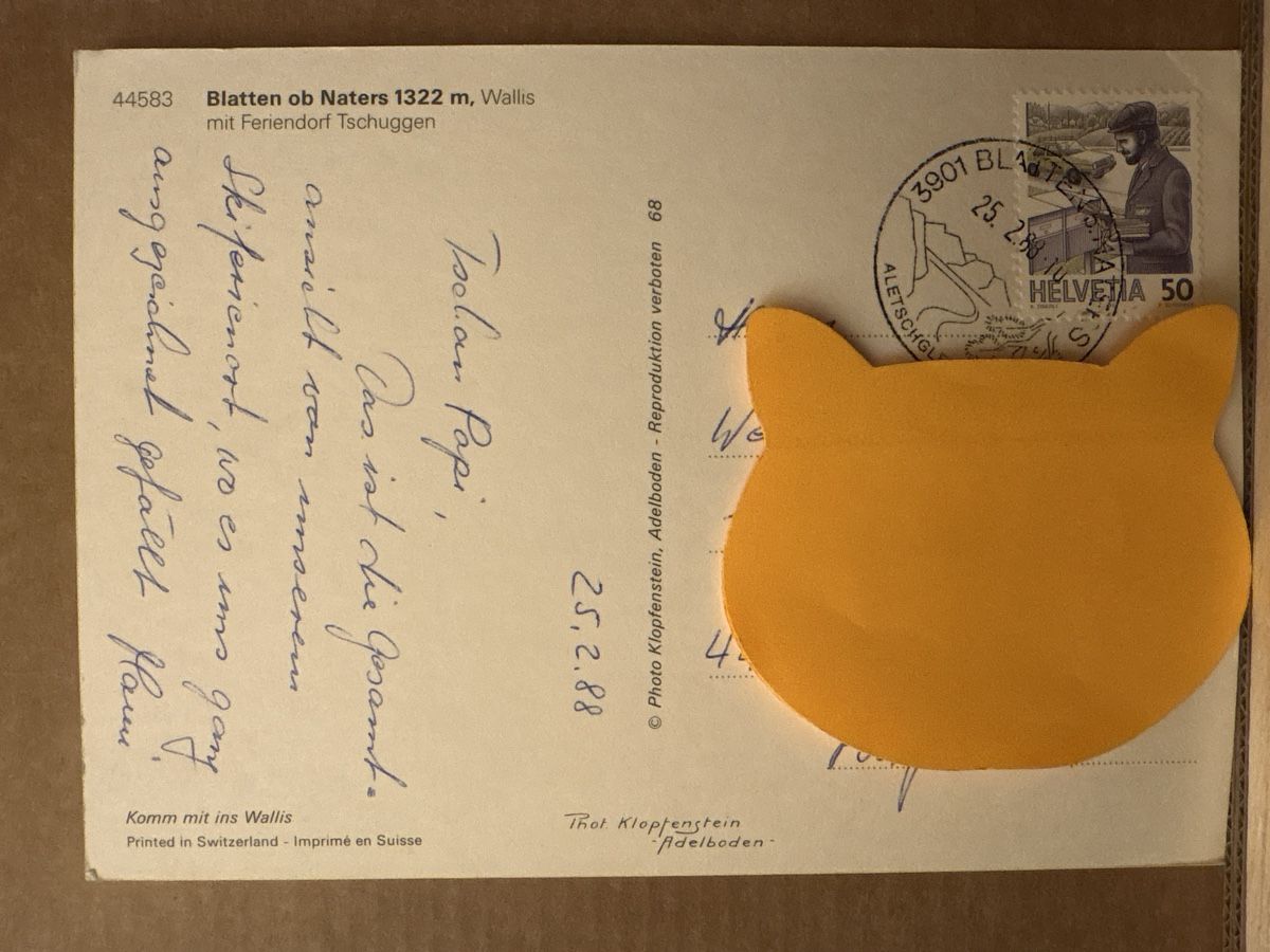 Cartoline postali: AK von Blatten – Usato da Rümlang venduto da Kartenpost1 1