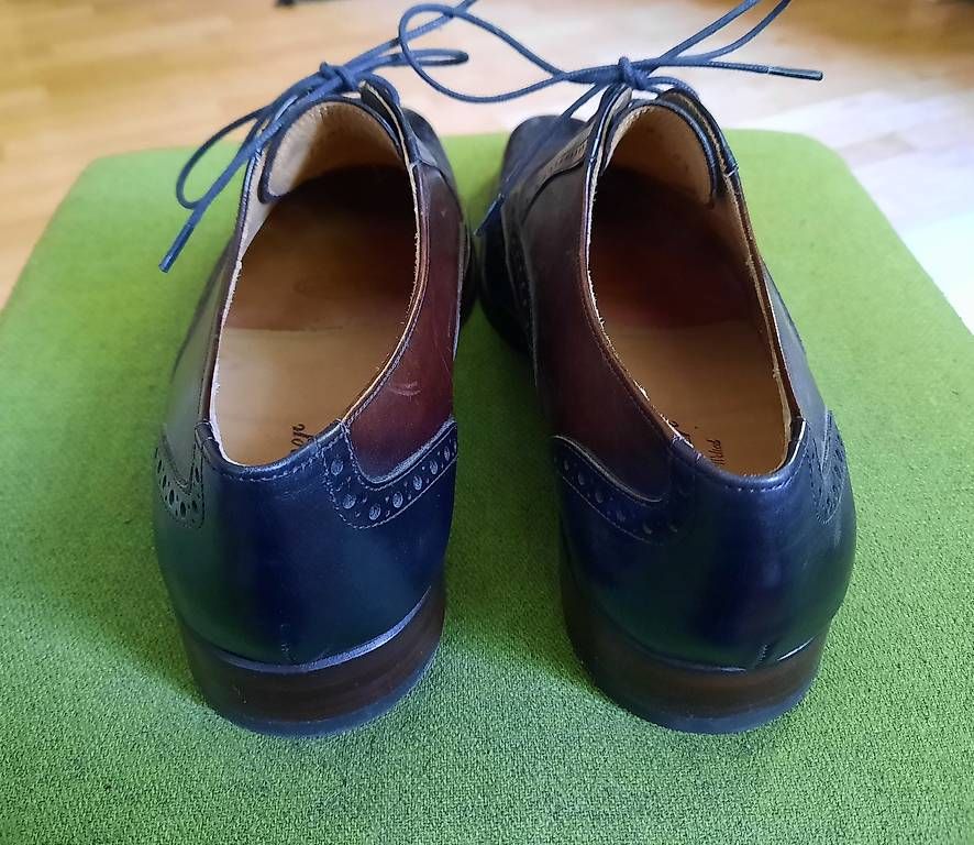Scarpe da uomo: Schuhe Herren, Leder, Cordwiner, Gr. 41 – Usato da Wallisellen venduto da denisepe 4