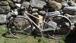 vélo mi-course dame vintage 1980