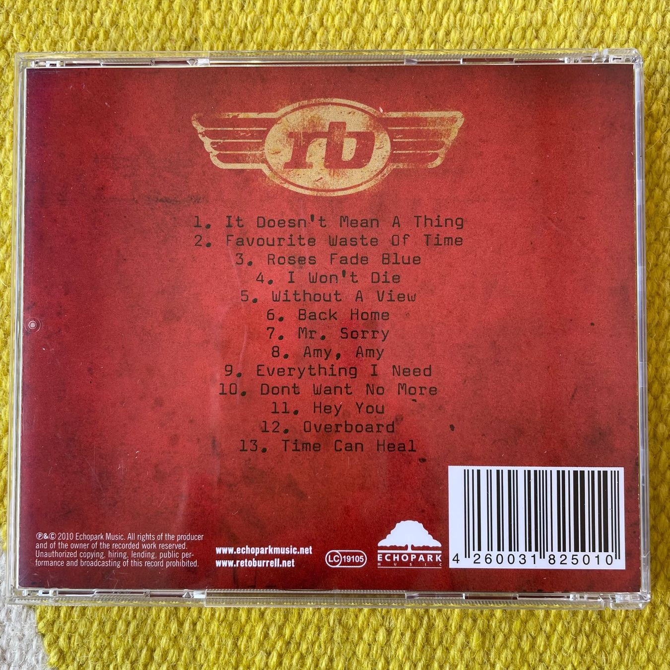 CD: RETO BURRELL-MIT UNTERSCHRIFT COMPILATION 2000-2009 – Usato da Rorschacherberg venduto da CD-Roli 1