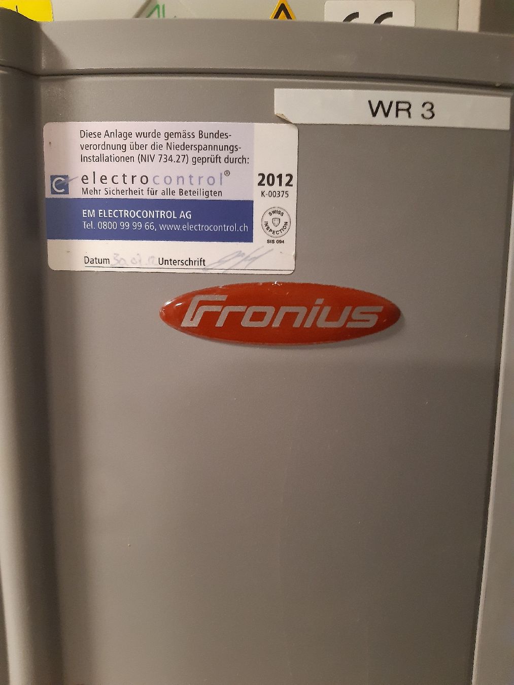 Fronius Inverter: Solarwechselrichter mit Freischaltebox – Usato da Spiegel b. Bern venduto da hopplas 1